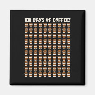 Imán Diviértete 100 Días De Café Profesor Feliz 100º Dí