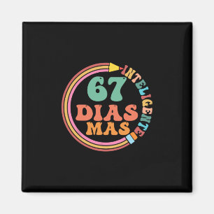 Imán Diviértete 67 Días De Profesor Español De Meme Más