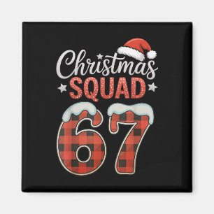 Imán Diviértete 67 Seis Siete Meme Brainrot 67 Navidad 