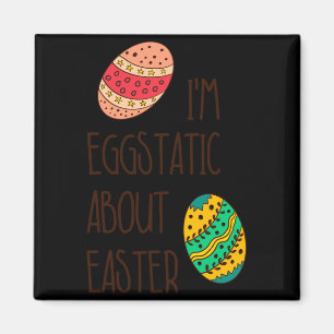 Imán Diviértete cita humorística adorable de Pascua