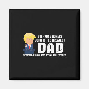 Imán Diviértete con la cita de Trump para hombres, la m