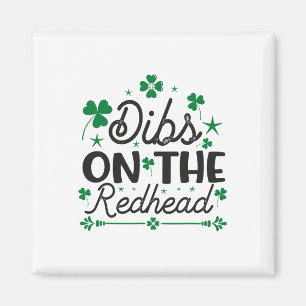 Imán Diviértete Día de San Patricio Irlandés Shamrock D