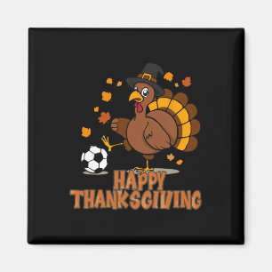 Imán Diviértete Feliz Día de Acción de Gracias Pavo Ama