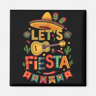 Imán Diviértete, fiesta del sombrero divertido guitarra