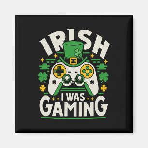 Imán Diviértete jugando videojuegos irlandeses divertid
