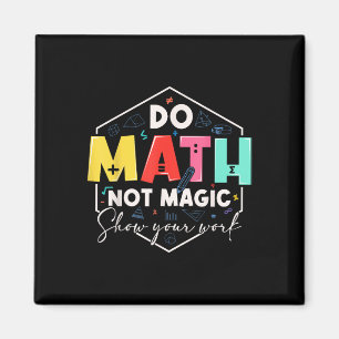 Imán Diviértete Matemáticas De vuelta a la escuela Hace