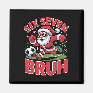 Imán Diviértete Navidad 67 Meme Bruh Fútbol Santa Xmas