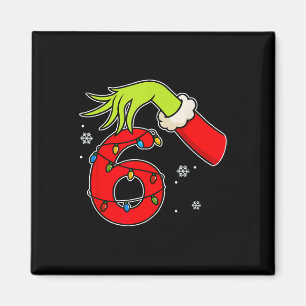 Imán Diviértete Número 6 Navidad 67 Seis Siete Meme Xma