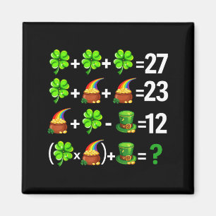 Imán Diviértete seis siete 67 meme día de San Patricio 