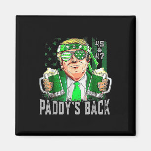 Imán Diviértete Trump Paddys Atrás 45 47 Día de San Pat