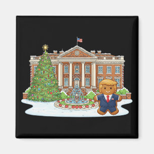 Imán Diviértete Trump Pan de Jengibre Presidente Navida