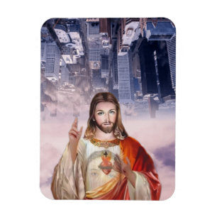 Imán Divina misericordia, San Faustina, Jesús, confío
