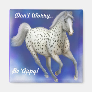 Imán divino del personalizable del Appaloosa del