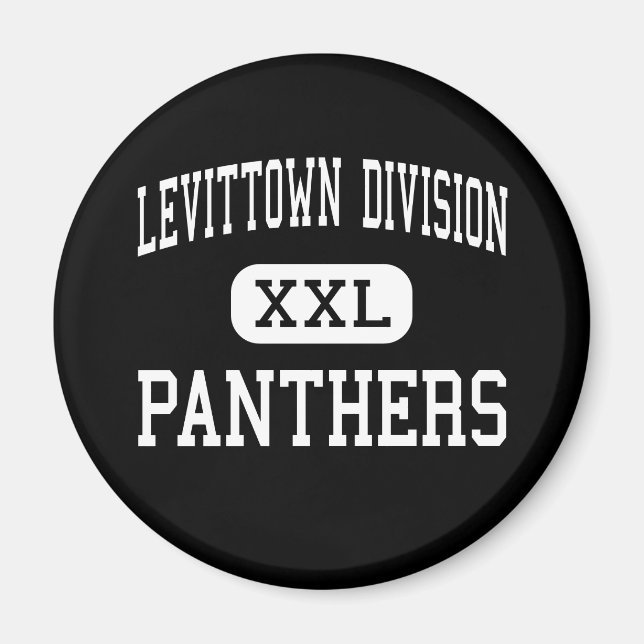 Imán División Levittown - Panthers - High - Levittown (Frente)
