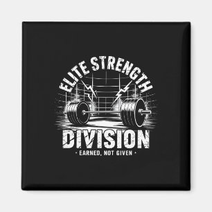 Imán División Strenght Deadlift Club Gym Halterofilia