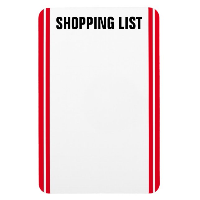 Imán DIY - Añade tu texto con un lápiz no permanente (Vertical)