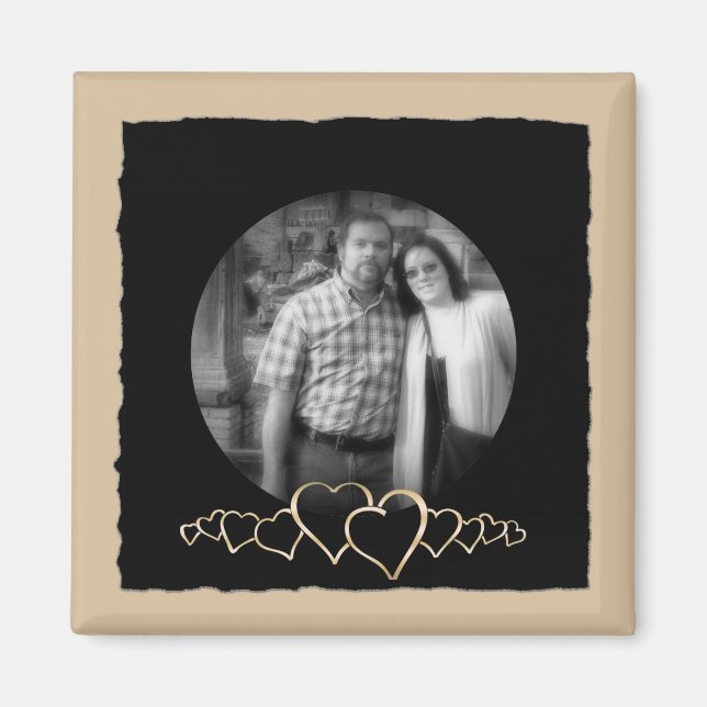 Imán DIY Crea tu propia | Marco fotográfico personaliza (Frente)