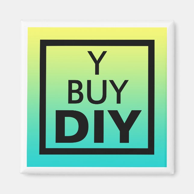 Imán DIY, hazlo tú mismo (Frente)