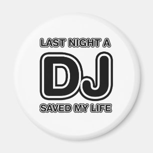 Imán DJ ahorró anoche mi vida - música del disc jocke