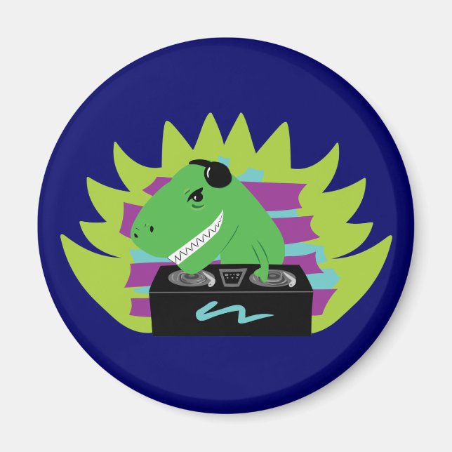 Imán Dj-asaurus Rex (Frente)