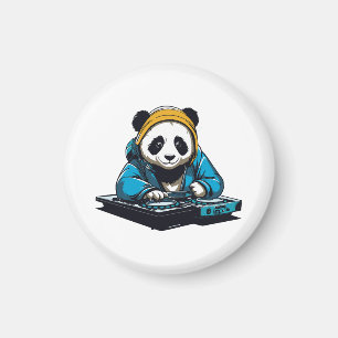 Imán DJ Kawaii Panda