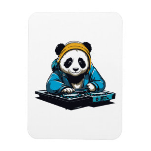 Imán DJ Kawaii Panda