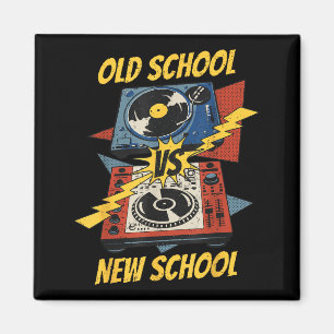 Imán DJ Viejo vs Nueva Escuela Toca Discos Compacto