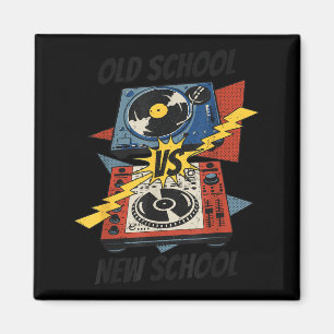 Imán DJ Viejo vs Nueva Escuela Toca Discos Compacto