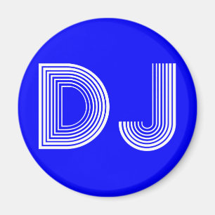 Imán DJ vintage