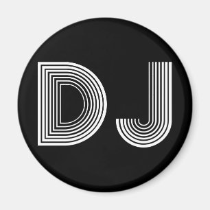 Imán DJ vintage