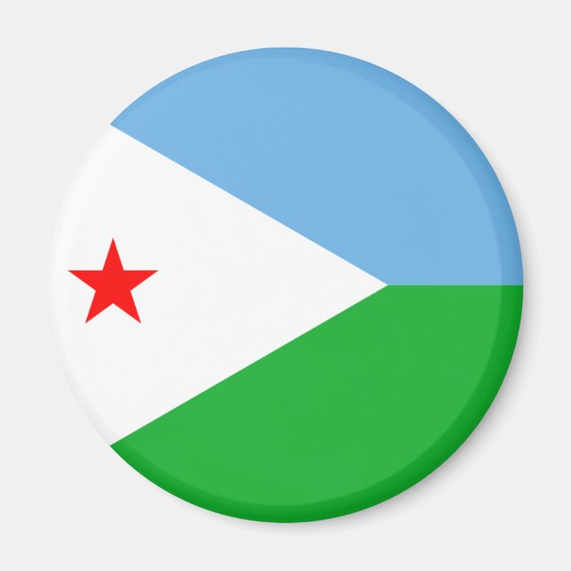 Imán djibouti (Frente)