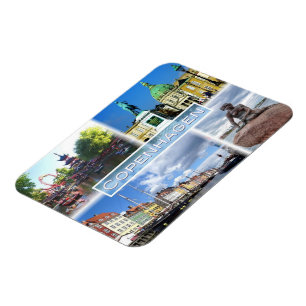 Imán DK Copenhague - Jardín Tivoli - Condado de Amalien