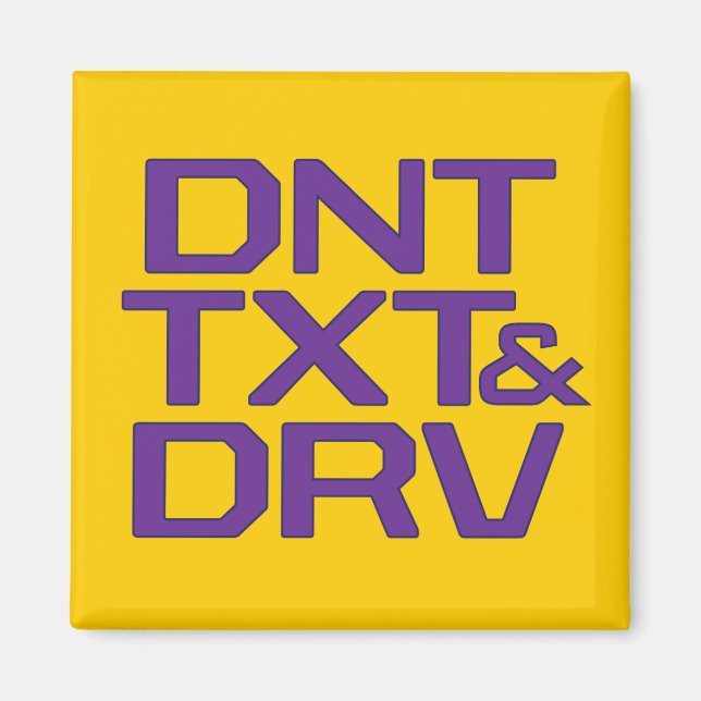 Imán DNT TXT y DRV (Frente)