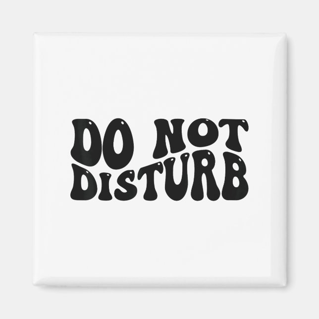 Imán Do Not Disturb  (Frente)