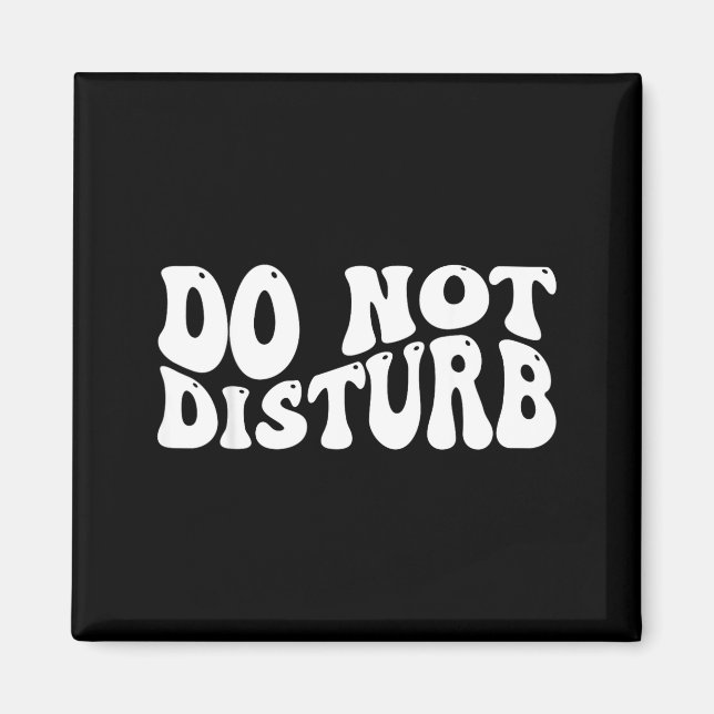 Imán Do Not Disturb  (Frente)
