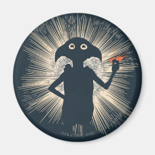 Imán Dobby Lanzando Magia
