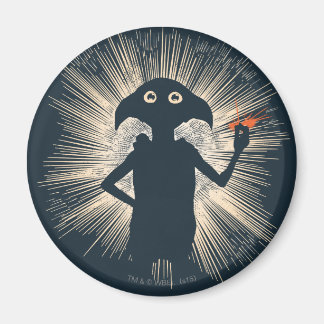 Imán Dobby Lanzando Magia