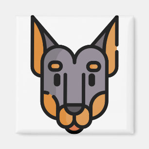 Imán Doberman