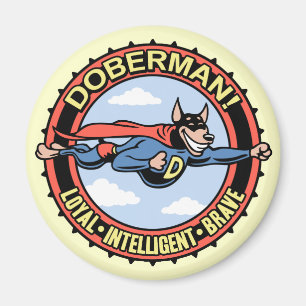 Imán ¡Doberman!