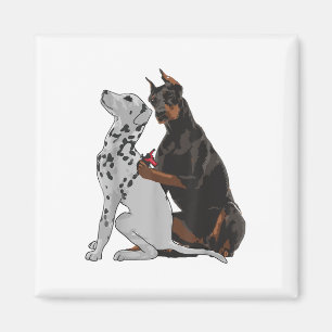 Imán Doberman Tattooing Dalmatian Dog