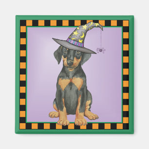 Imán Doberman Witch