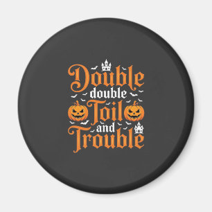 Imán Doble doble trabajo y problema de Halloween_1