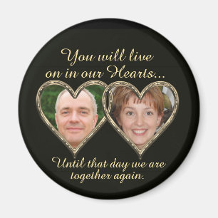 Imán Doble memoria Añadir fotos Keepsake