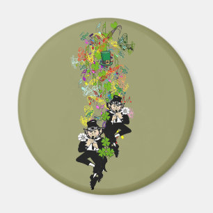 Imán Doble problema con los afortunados gemelos irlande