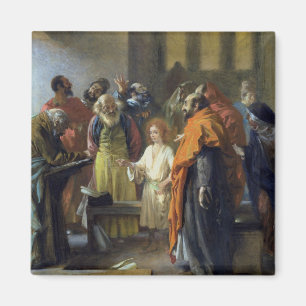 Imán Doce-año viejo Jesús en el templo, 1851