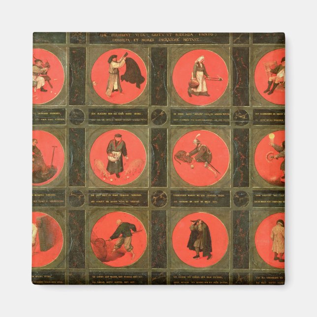 Imán Doce proverbios, c.1558-60 (Frente)