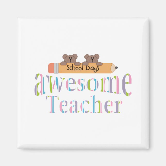 Imán docente impresionante (Frente)