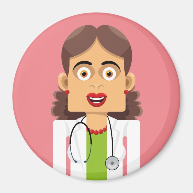 Imán Doctora (Frente)