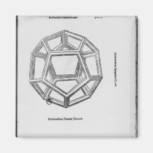 Imán Dodecahedron, de 'De Divina Proportione'