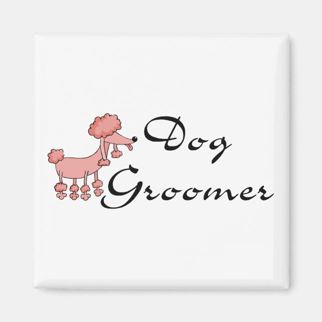 Imán Dog Groomer (Frente)